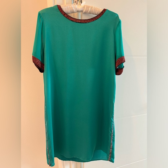 Cocktail t-shirt style dress green, Scotch & Soda size 2 - Picture 1 of 8